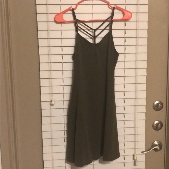 Express | Dresses | Olive Green Skater Dress | Poshmark Express | Dresses | Olive Green Skater Dress | Poshmark